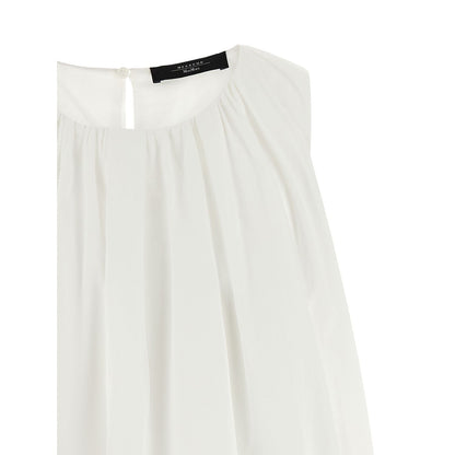 Max Mara White Cotton Shirt