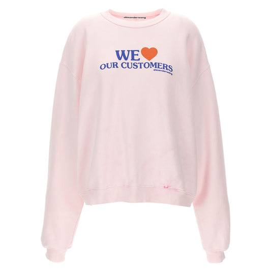 Alexander Wang Multicolor Cotton Sweatshirt