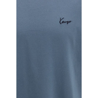 Kenzo Blue Cotton T-Shirt