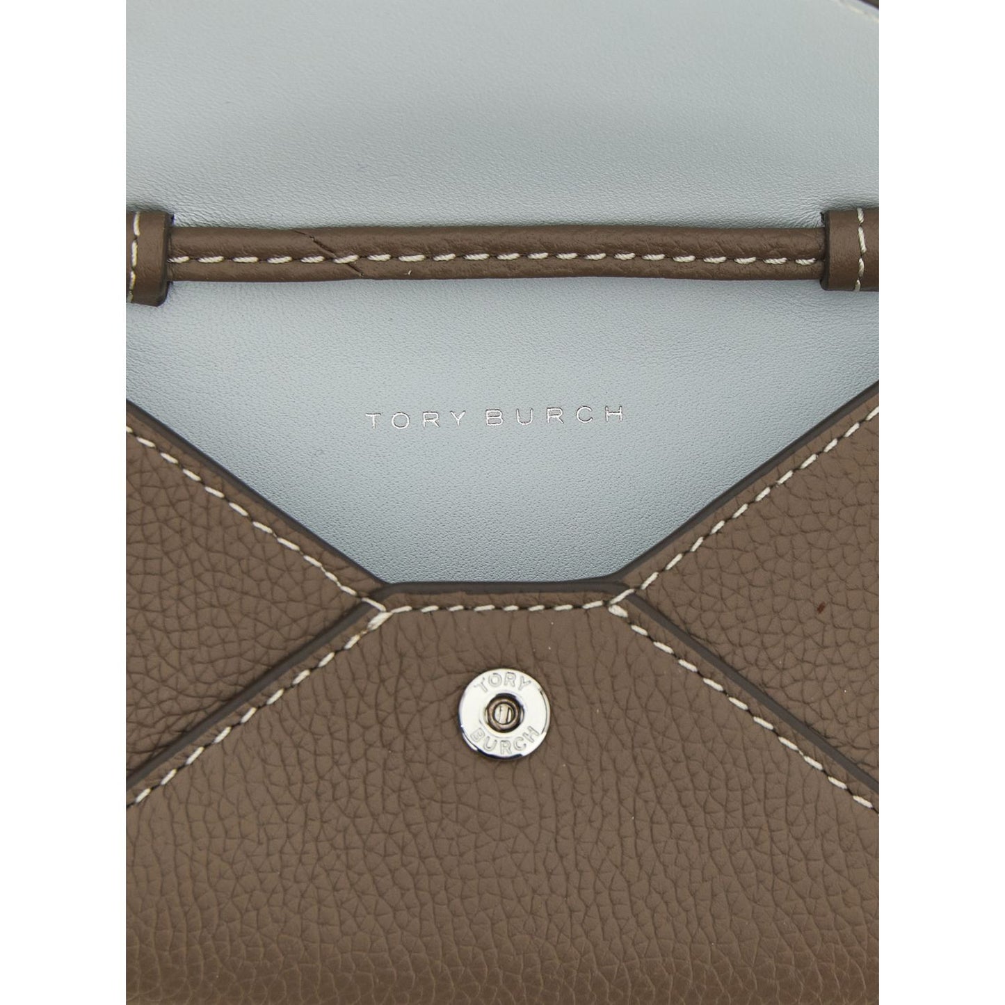 Tory Burch Brown Cowhide Cardholder