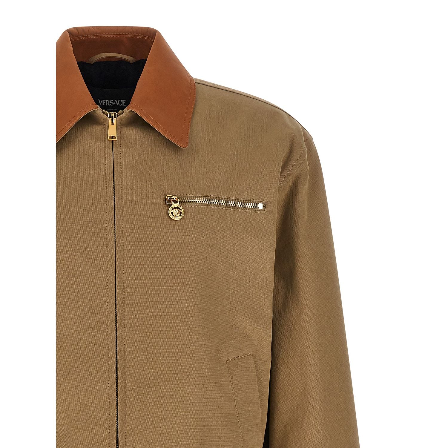 Versace Beige Cotton Jacket
