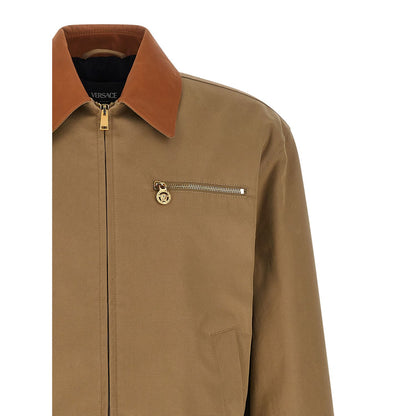 Versace Beige Cotton Jacket