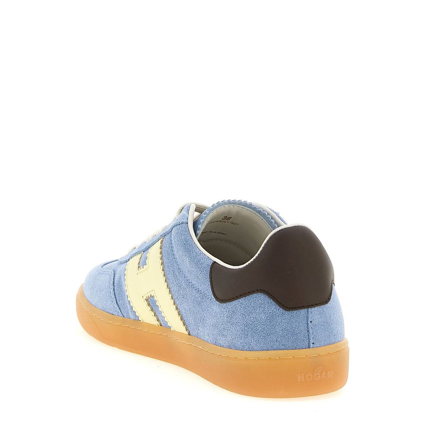 Hogan Blue Calfskin Sneakers