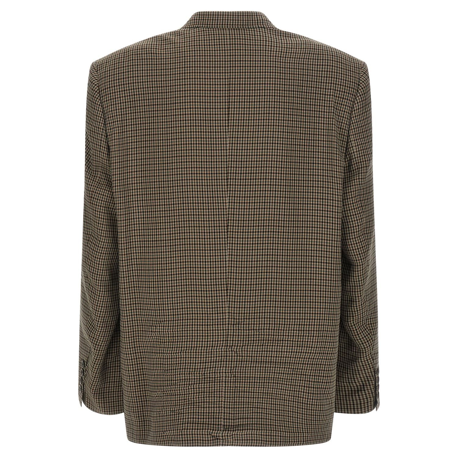 Balenciaga Brown Lyocell Blazer