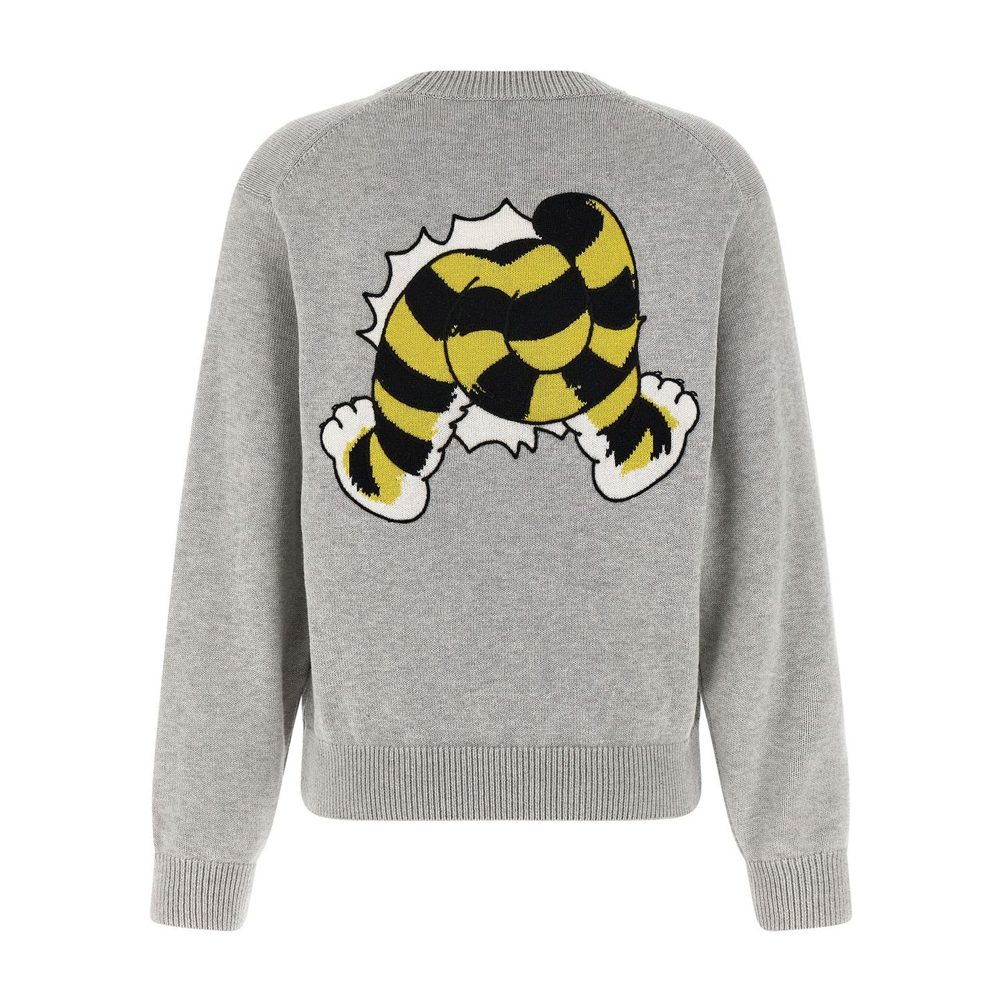 Kenzo Gray Wool Cardigan