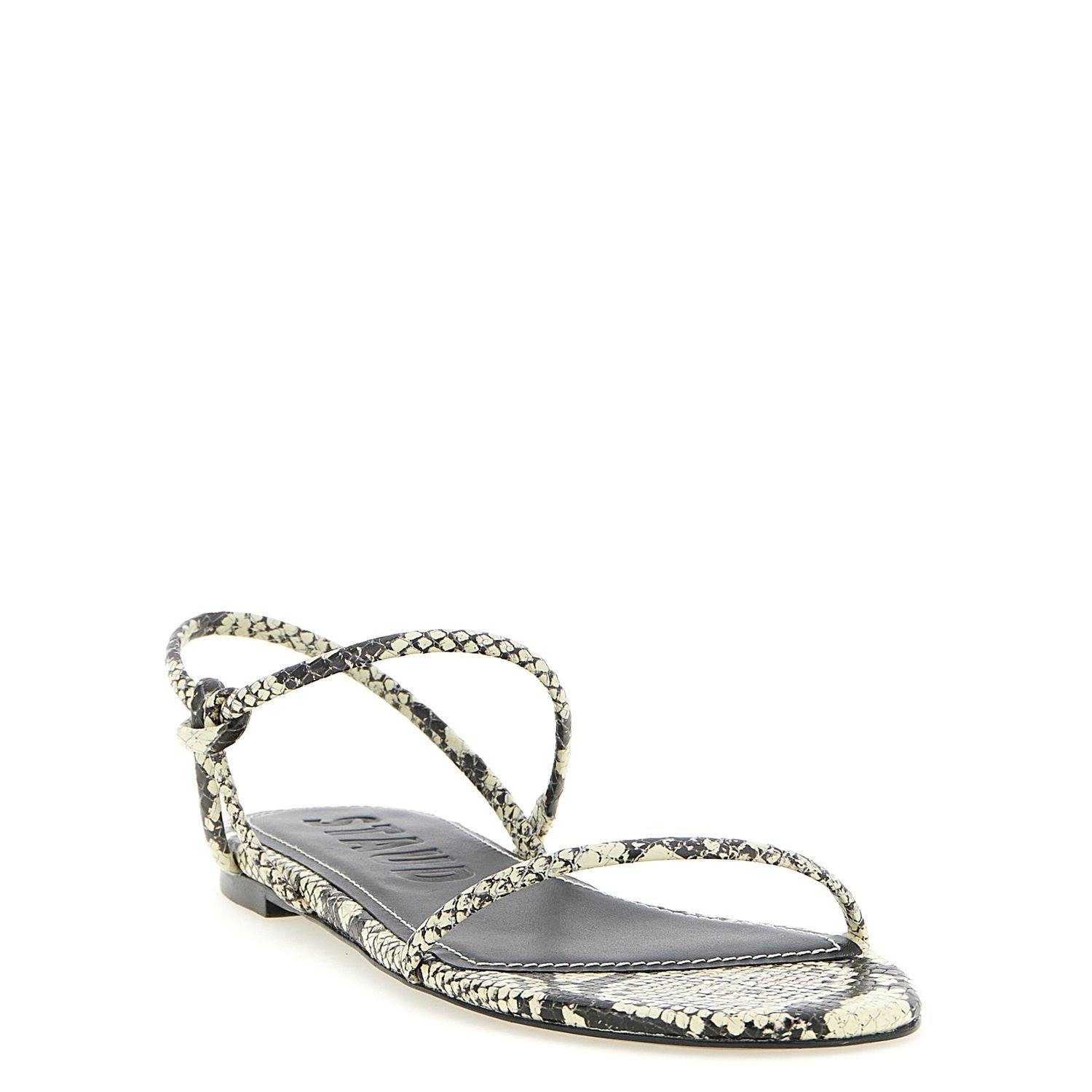 Staud Bicolor Cowhide Flat Sandals