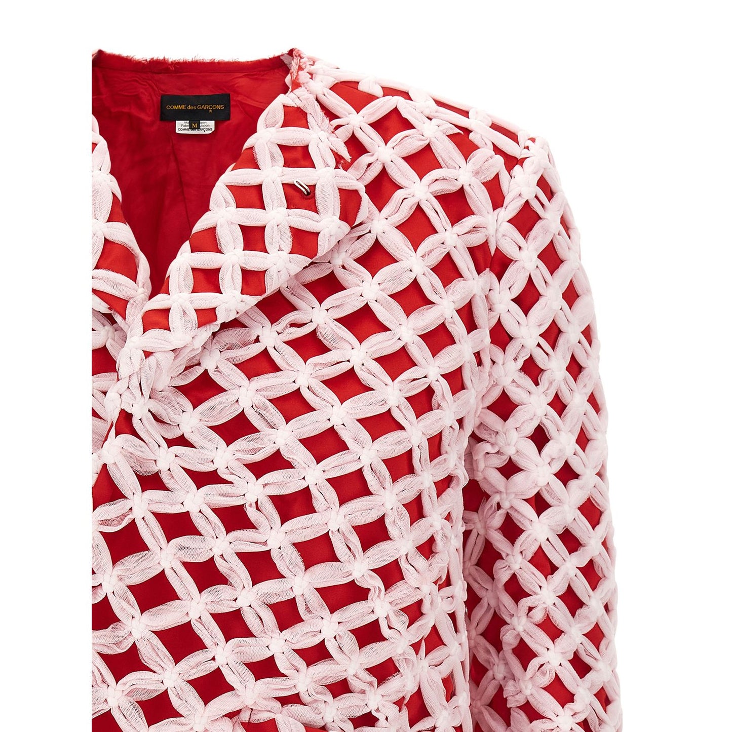 Comme Des Garçons Multicolor Polyester Blazer