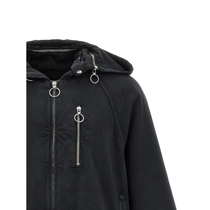 Namacheko Black Cotton Shell Jacket
