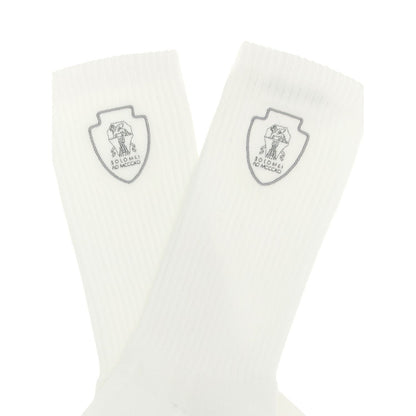 Brunello Cucinelli White Cotton Socks