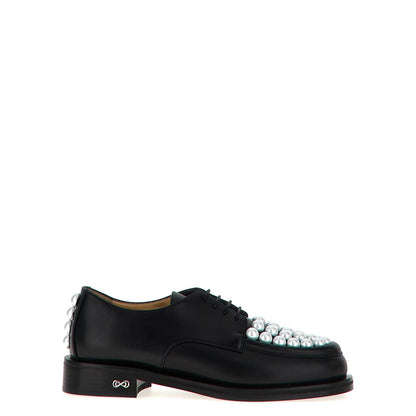 MACH & MACH Bicolor Calfskin Oxfords And Derbies