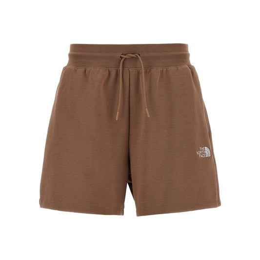 The North Face Brown Cotton Bermuda Shorts