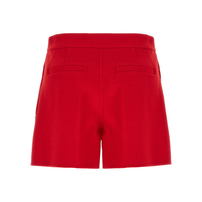 Sportmax Multicolor Virgin Wool Bermuda Shorts