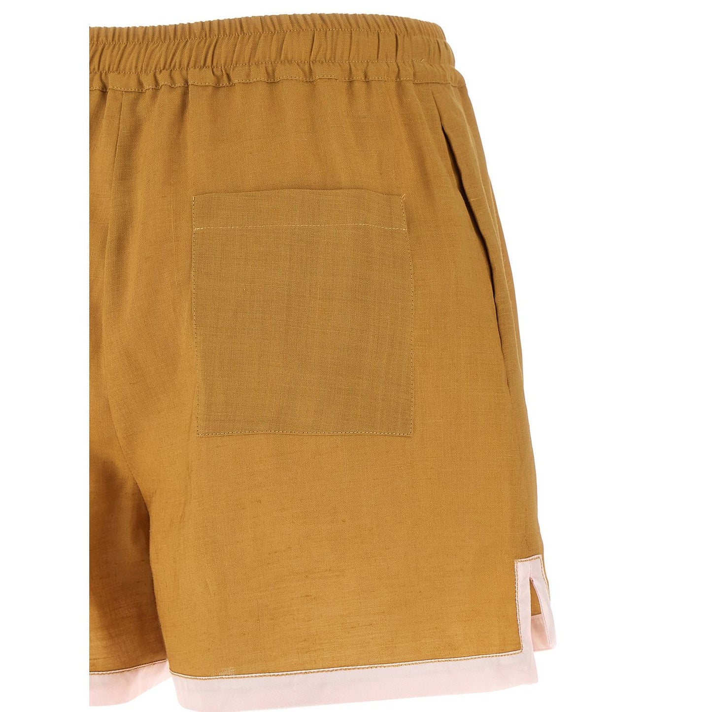 Marni Bicolor Calfskin Bermuda Shorts