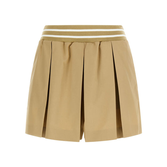 Moschino Beige Cotton Bermuda Shorts