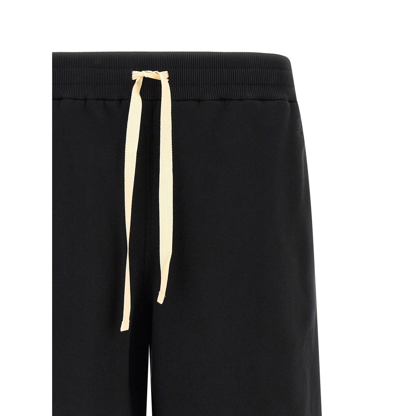 Jil Sander Black Cotton Bermuda Shorts