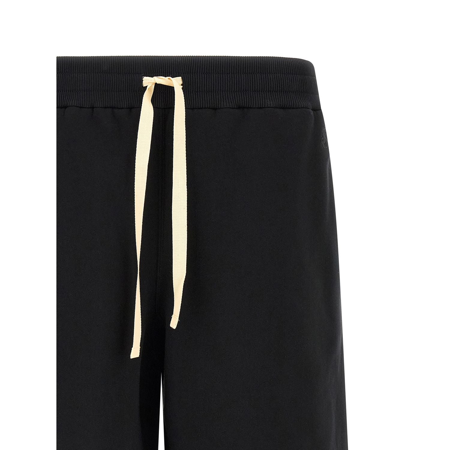 Jil Sander Black Cotton Bermuda Shorts