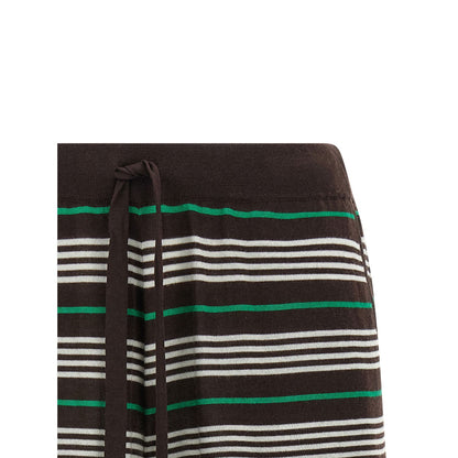 P.A.R.O.S.H. Brown Wool Bermuda Shorts