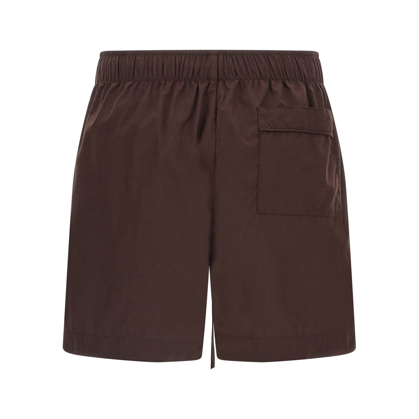 Entire Studios Brown Cotton Bermuda Shorts