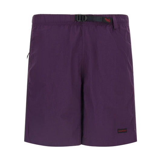 Gramicci Purple Nylon Bermuda Shorts
