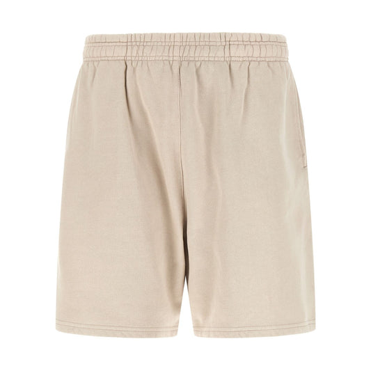 Entire Studios Beige Cotton Bermuda Shorts