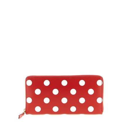 Comme Des Garçons Multicolor Calfskin Wallet