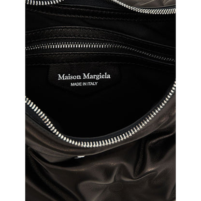 Maison Margiela Black Lamb Leather Shoulder Bag