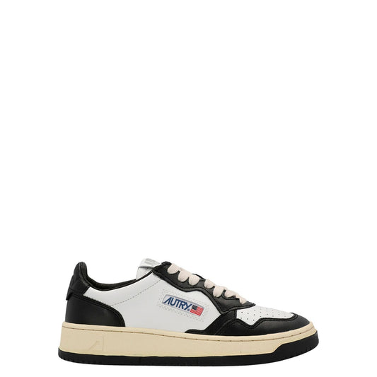 Autry Bicolor Cowhide Low Top Sneakers
