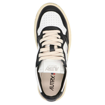 Autry Bicolor Cowhide Low Top Sneakers