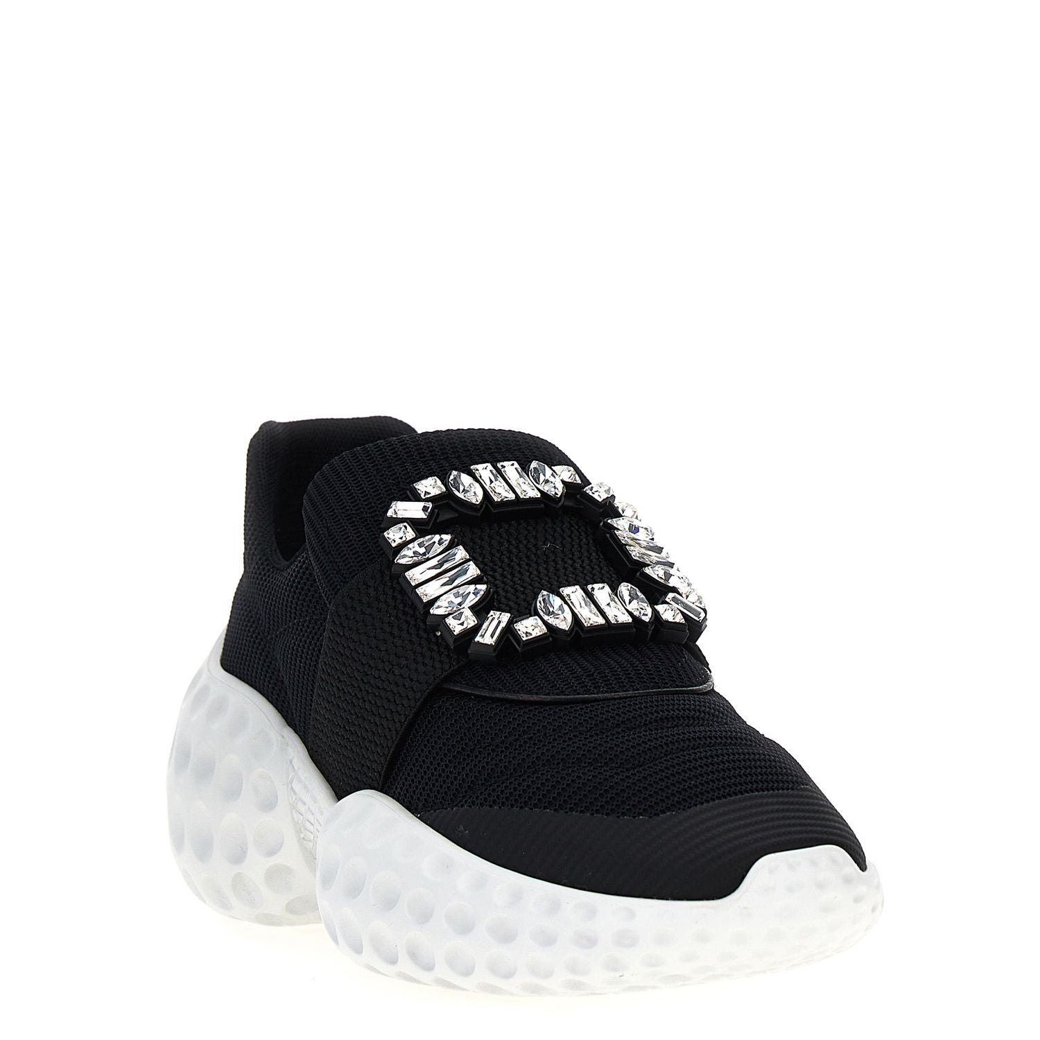 Roger Vivier Bicolor Polyethylene Athletic Sneakers