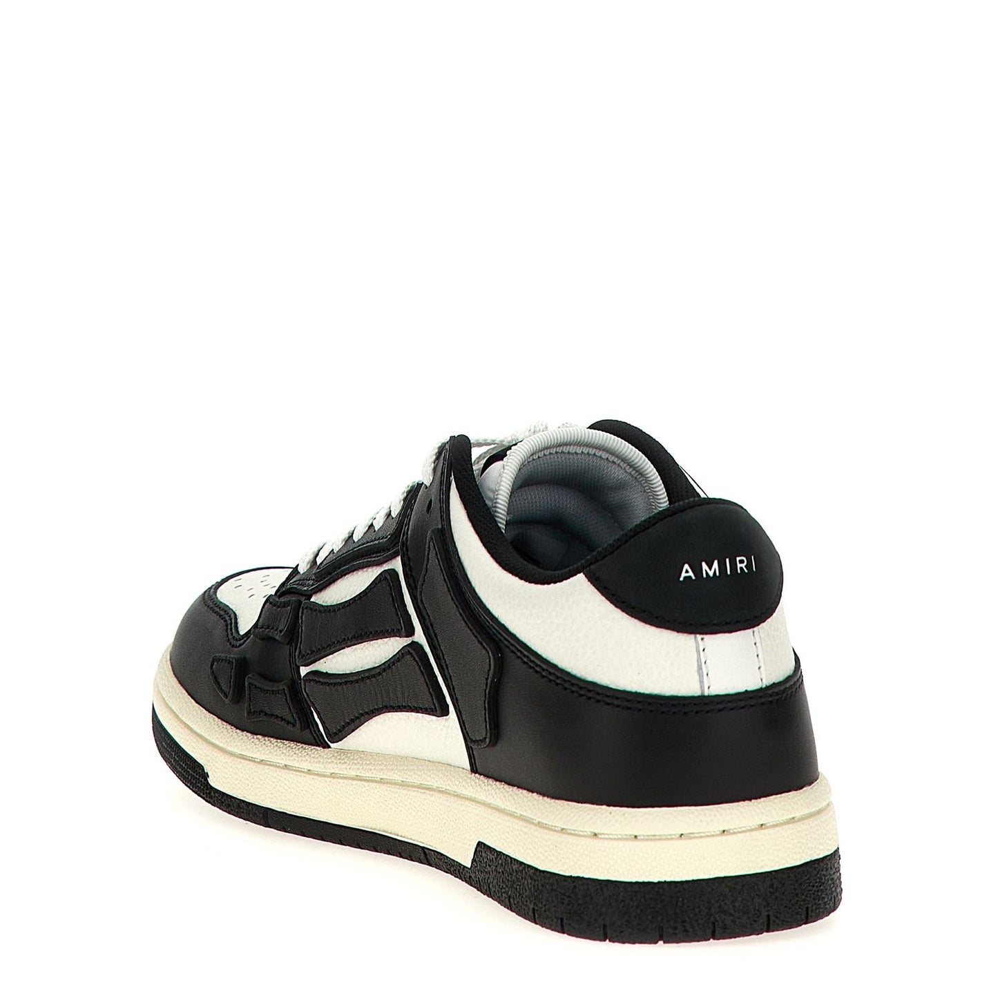 Amiri Bicolor Cowhide Low Top Sneakers