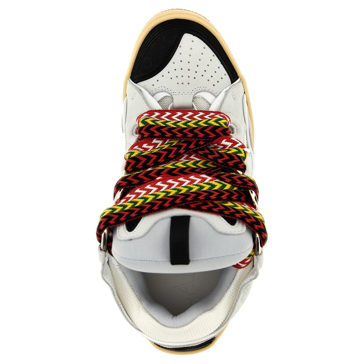 Lanvin Gray Calfskin Chunky Sneakers