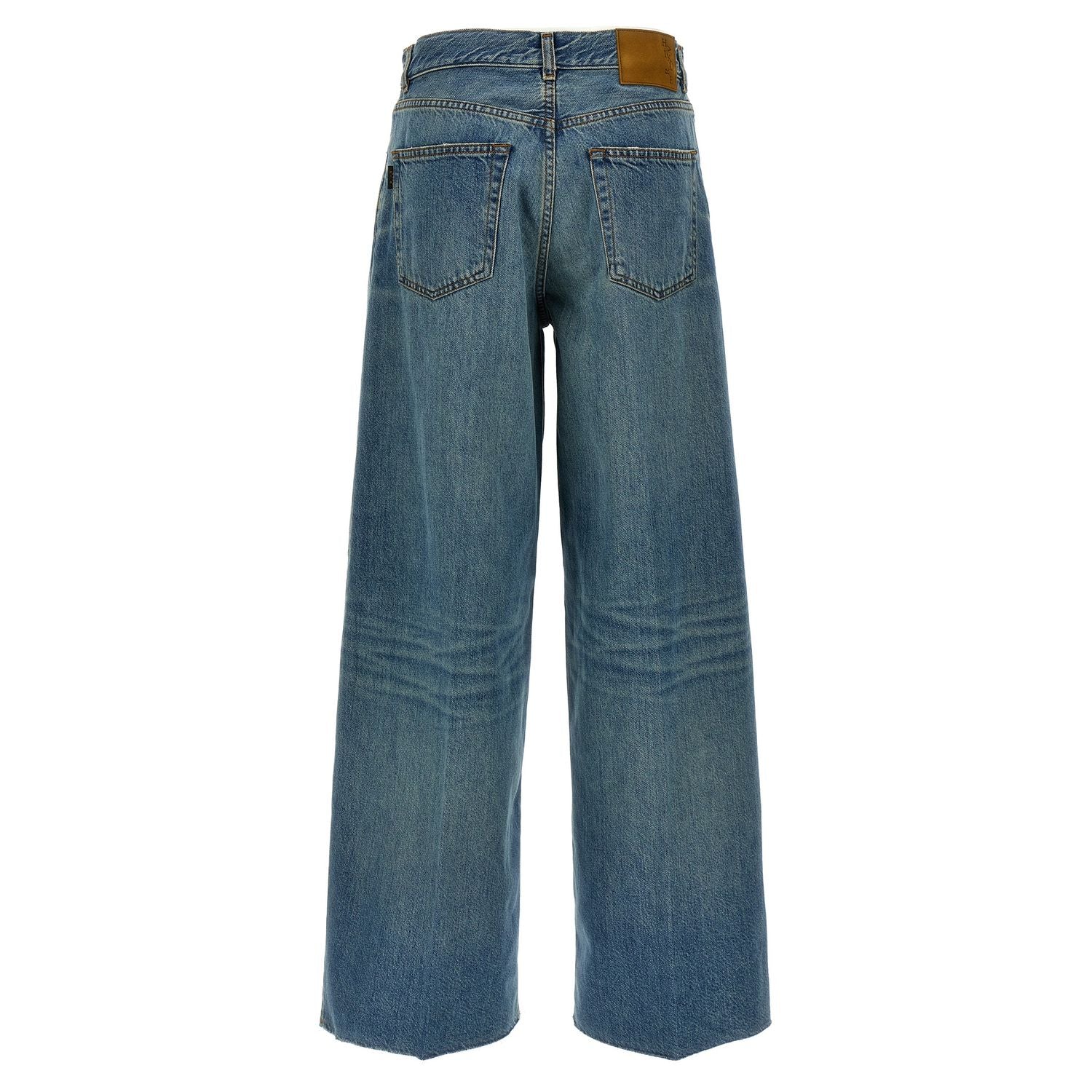 Haikure Blue Cotton Jeans Denim