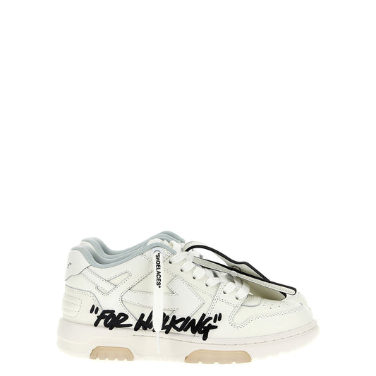 Off-White Bicolor Bovine Leather Low Top Sneakers
