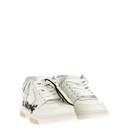 Off-White Bicolor Bovine Leather Low Top Sneakers
