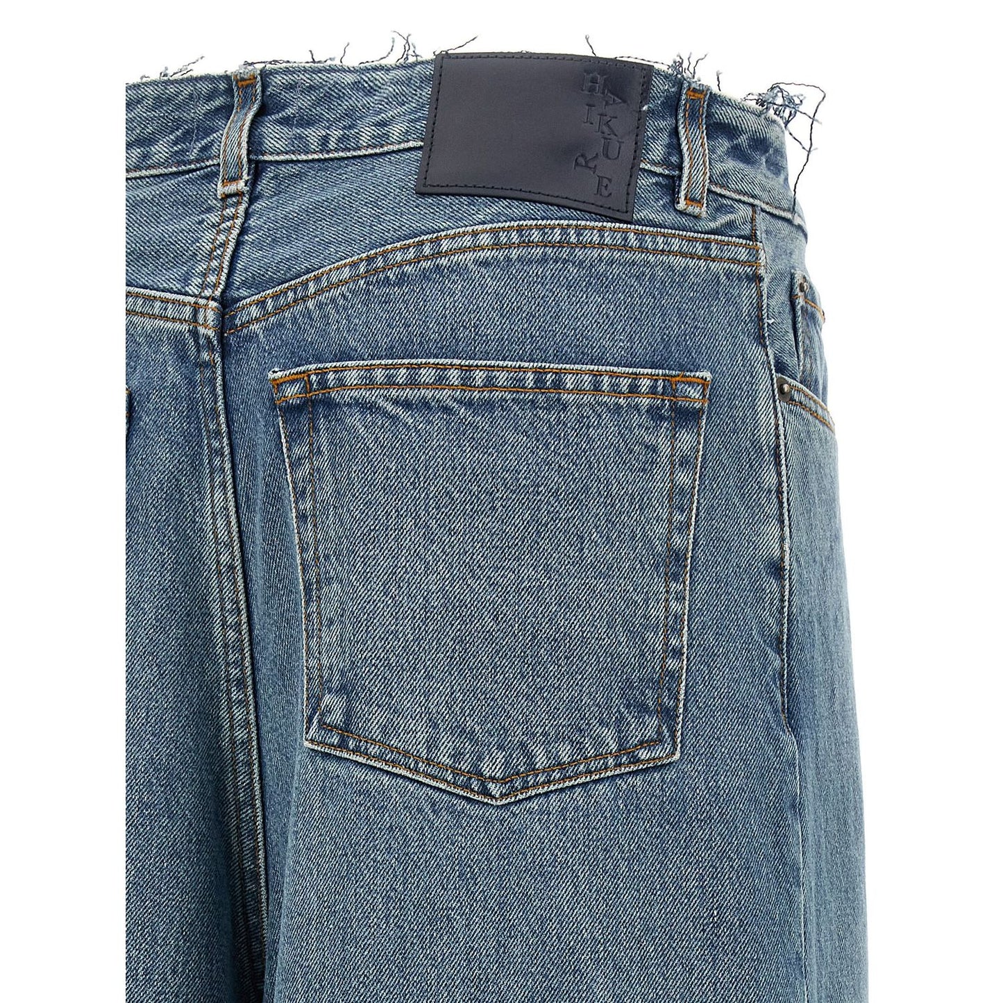 Haikure Blue Cotton Jeans Denim