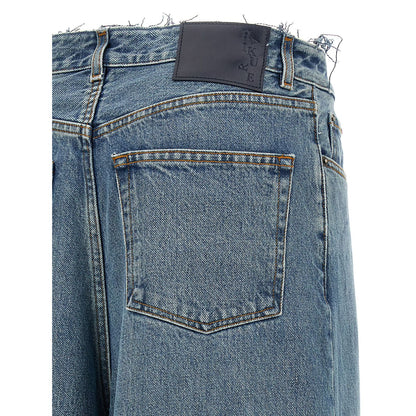 Haikure Blue Cotton Jeans Denim