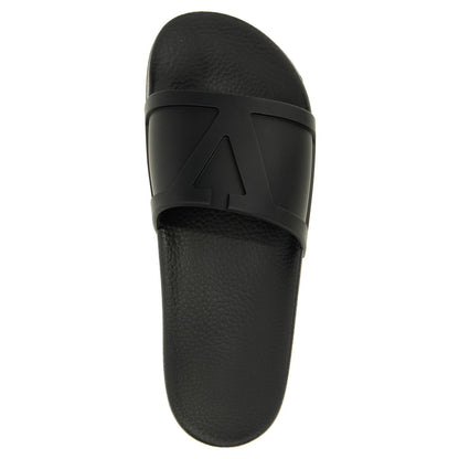 Valentino Garavani Black Plastic Slides