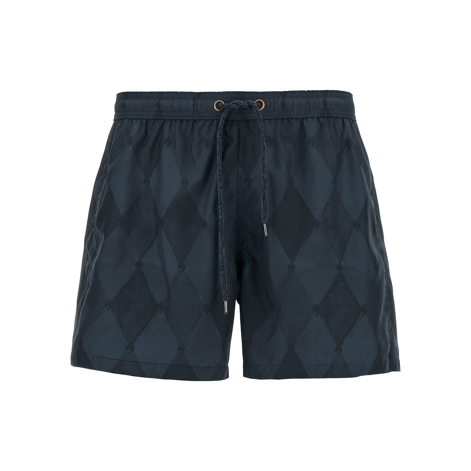 Ballantyne Blue Polyester Swim Shorts
