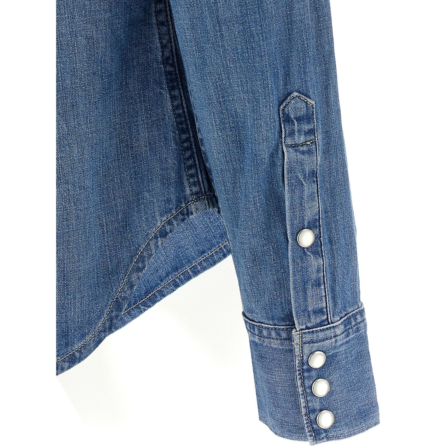 Polo Ralph Lauren Blue Cotton Blouse