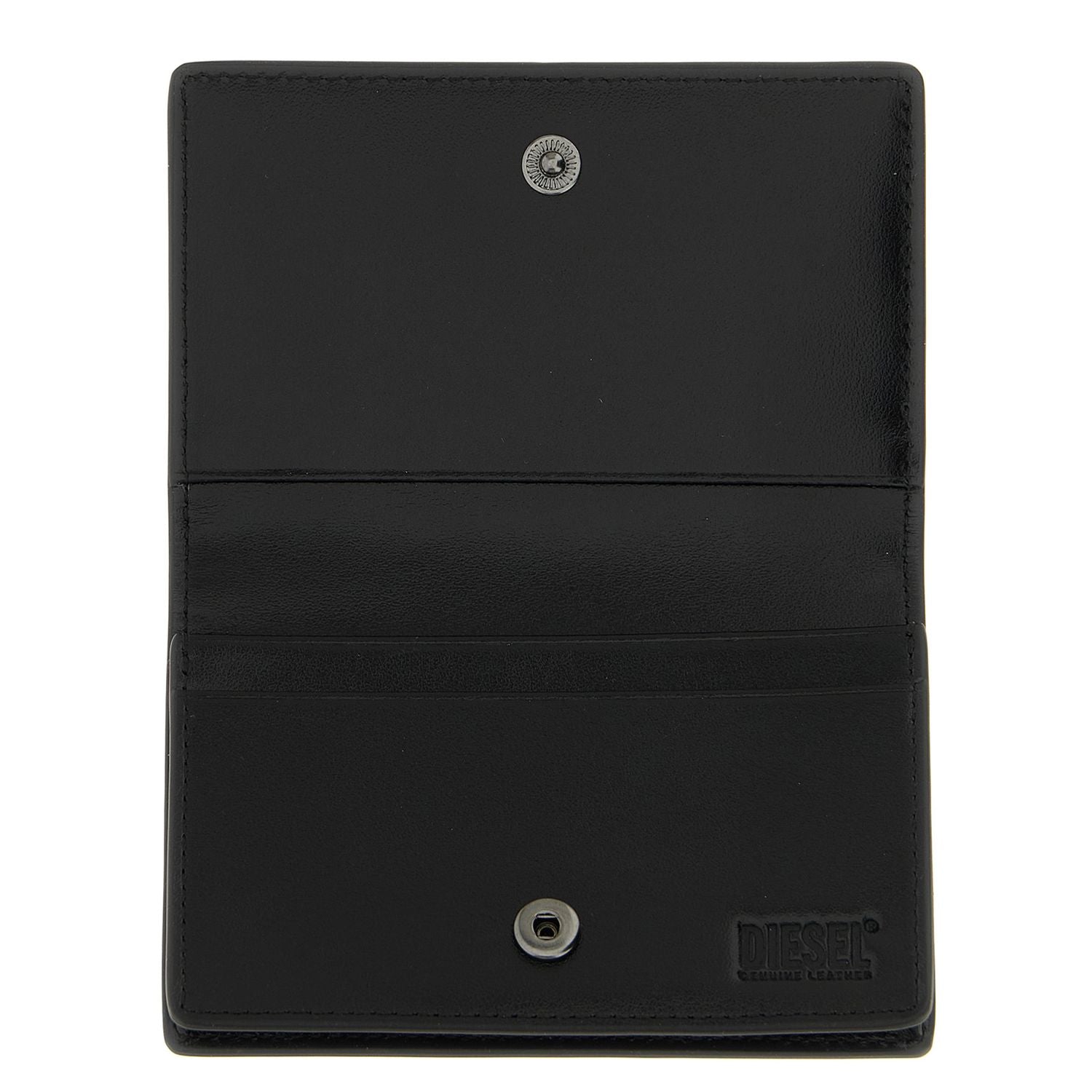 Diesel Black Leather Cardholder