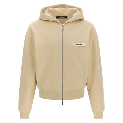 Jacquemus Beige Cotton Sweatshirt