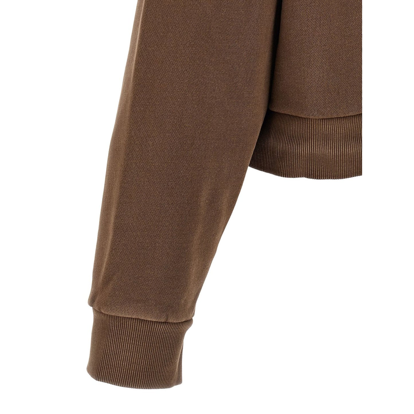 Entire Studios Brown Cotton Sweatshirt