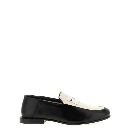 Givenchy Black Lamb Leather Slip-On Loafers