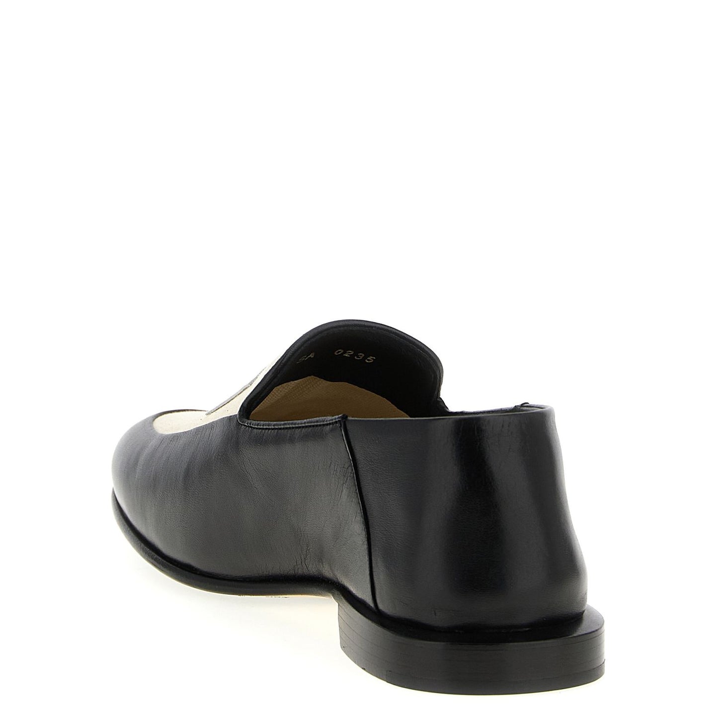 Givenchy Black Lamb Leather Slip-On Loafers
