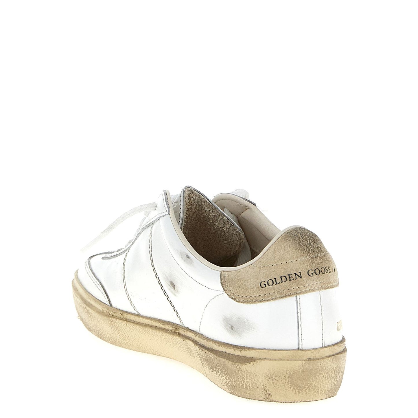 Golden Goose White Cowhide Sneakers