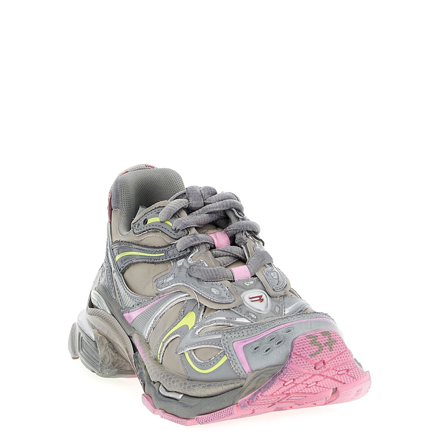 Balenciaga Multicolor Polyethylene Athletic Sneakers