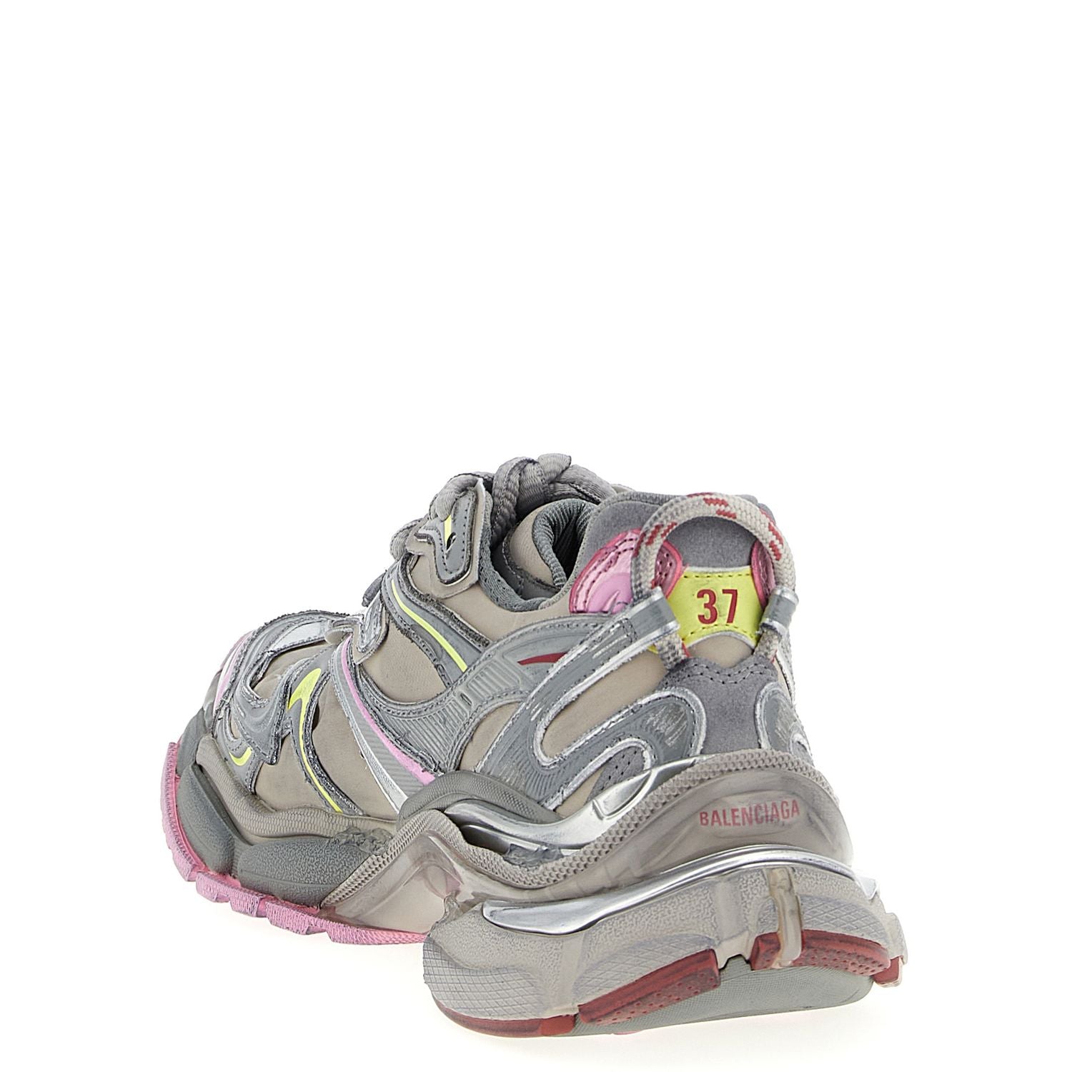 Balenciaga Multicolor Polyethylene Athletic Sneakers