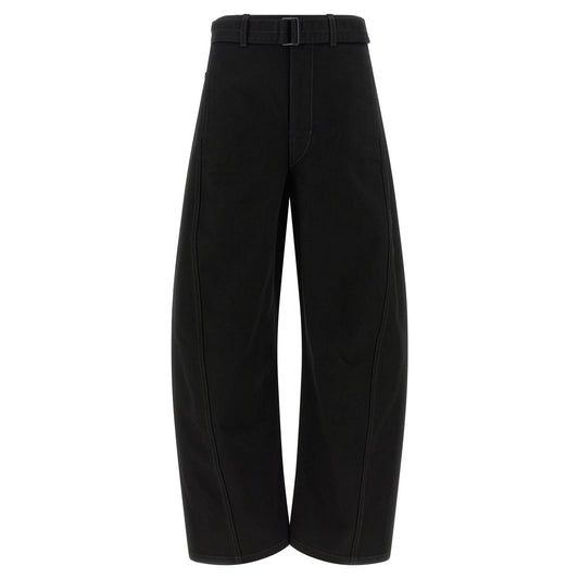 Lemaire Black Cotton Jeans Denim