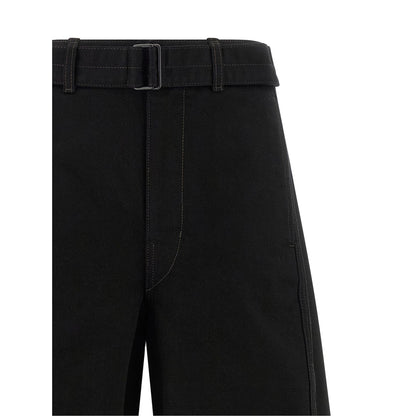 Lemaire Black Cotton Jeans Denim