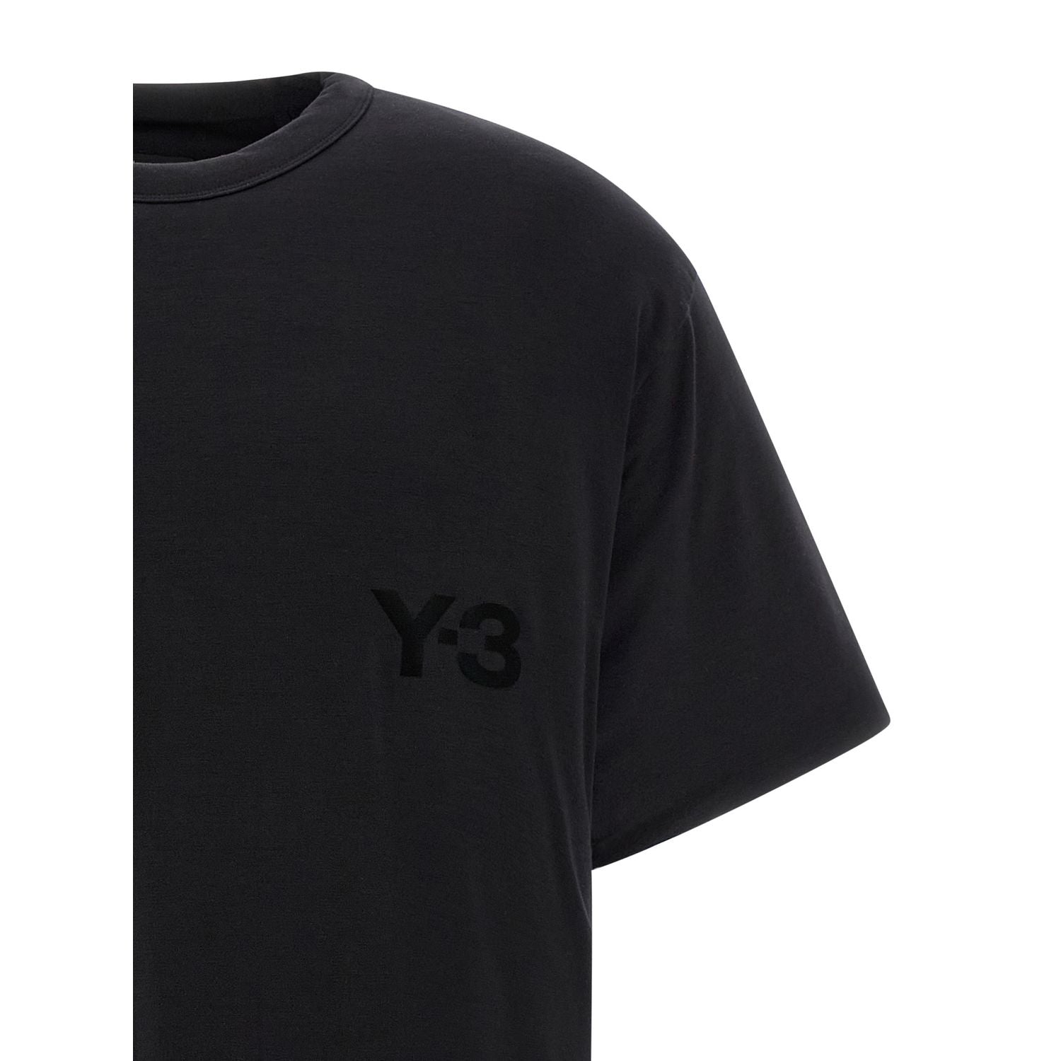 Y-3 Black Lyocell T-Shirt